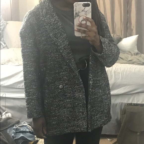 ✨🧥Tweed Cocoon jacket fr HM 🧥 ✨ - Picture 5 of 6